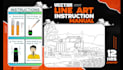 make vector line art drawing, patent drawing and instruction manual