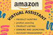 be expert amazon fba virtual assistant and amazon consultant