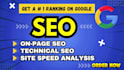 do onpage SEO and technical optimization for top google ranking