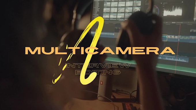 enhance your interviews with multicamera video editing services
