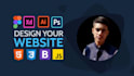convert figma to HTML CSS bootstrap xd to HTML responsive website design