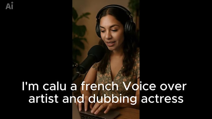 record a professional french female voice over from france