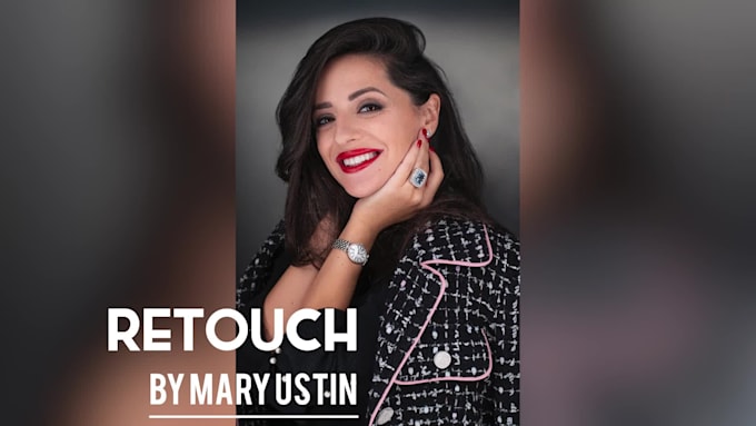 make a retouch, edit a photo portraits, headshots