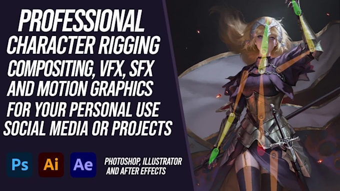 animate your 2d character, wallpaper or motion manga,comic