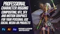 animate your 2d character, wallpaper or motion manga,comic