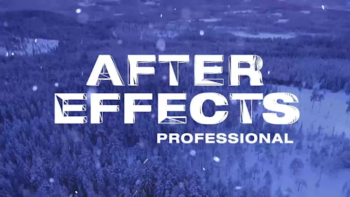 edit an after effects template or create an custom animation