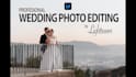do wedding photo editing and color correction in lightroom