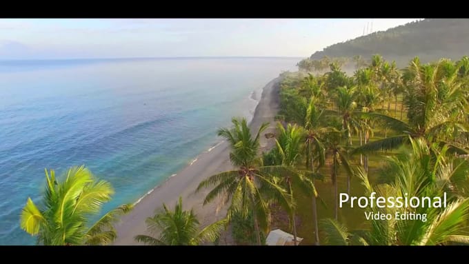 do professional video editing and post production