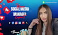 be your social media marketing manager and content creator
