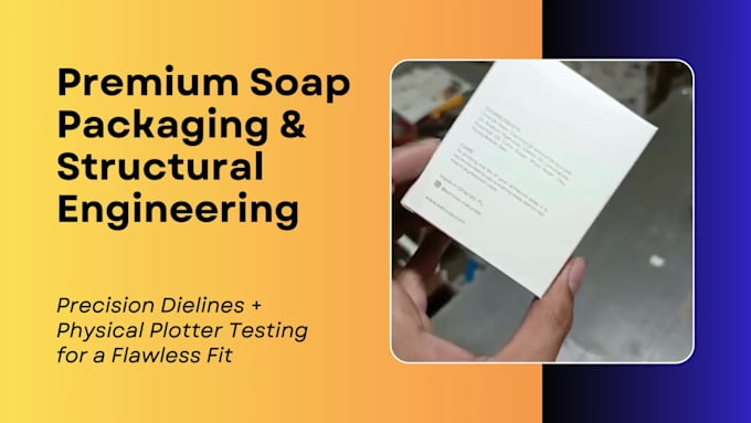 do soap box packaging dieline and soap label design and printing
