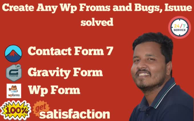 make and fix contact form 7, wp form, gravity form issue