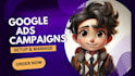 setup and manage highly profitable google ads adwords PPC campaign