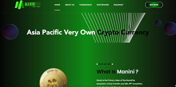 create a crypto currency token, coin, meme website