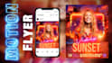 make animated motion flyer or motion posters for events