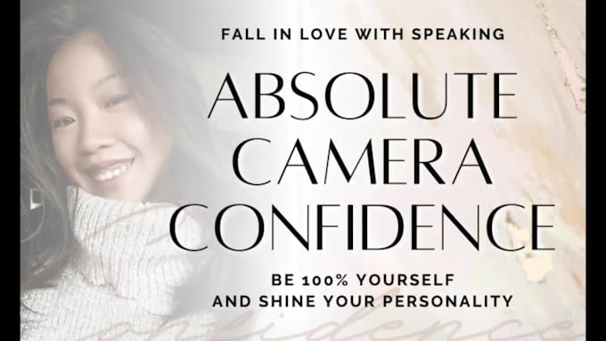 help you be confident on camera