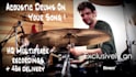 record true acoustic drums for your song