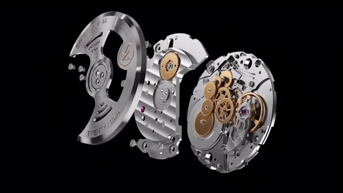 do watch design 3d watch animation 3d watch cgi video ecommerce watch video ads