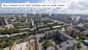 do virtual tour design with any custom icons text actions
