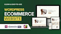 create wordpress ecommerce website using woocommerce