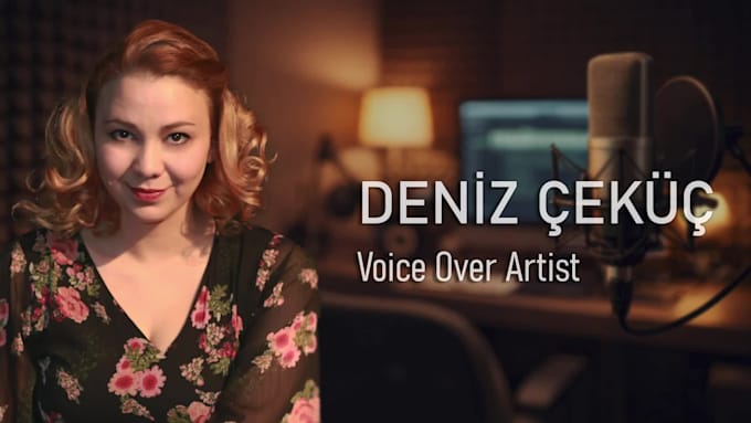record professional turkish female voice over