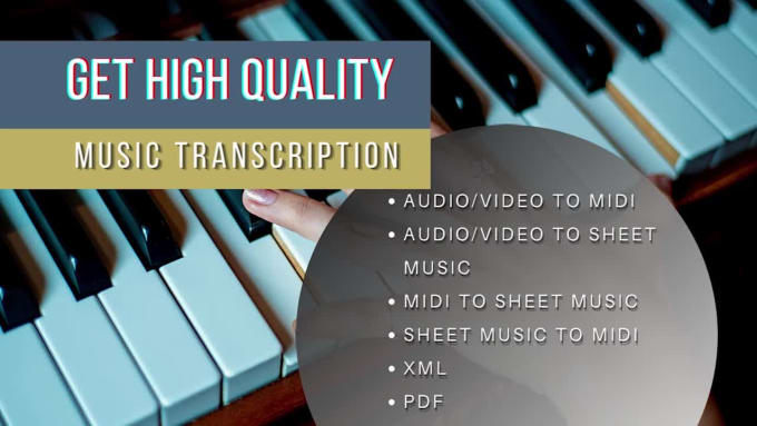 Hire a freelancer to do music transcription to make midi or sheet music