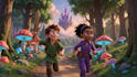 create pixar style ai video for kids