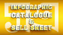 design a single page product infographic paper presentation catalog for print ad