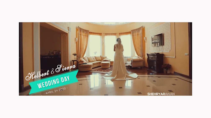 do cinematic wedding video editing