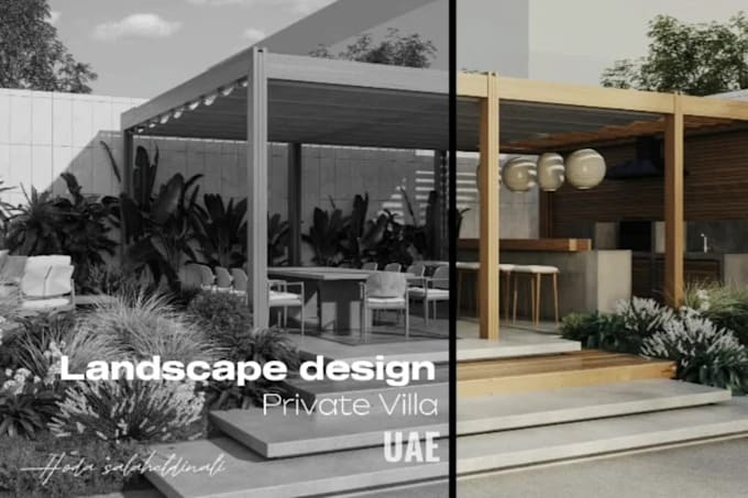 create and render any landscape, shades, pools and gardening
