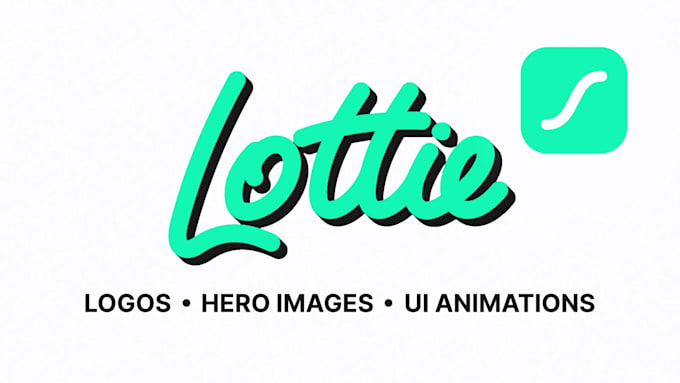 create custom lottie animation and svg animation for website or app