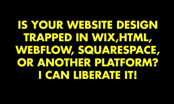 migrate squarespace, wix or duplicate any website into wordpress