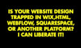 migrate squarespace, wix or duplicate any website into wordpress