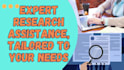 be your research writing support specialist