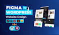 convert figma to wordpress, figma to elementor or PSD to wordpress website