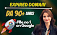 do premium expired domain research linking from da 90 site