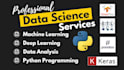 do machine learning, deep learning, data science tasks and deployment