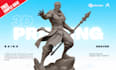 sculpt 3d characters for 3d printing, miniatures and action figures