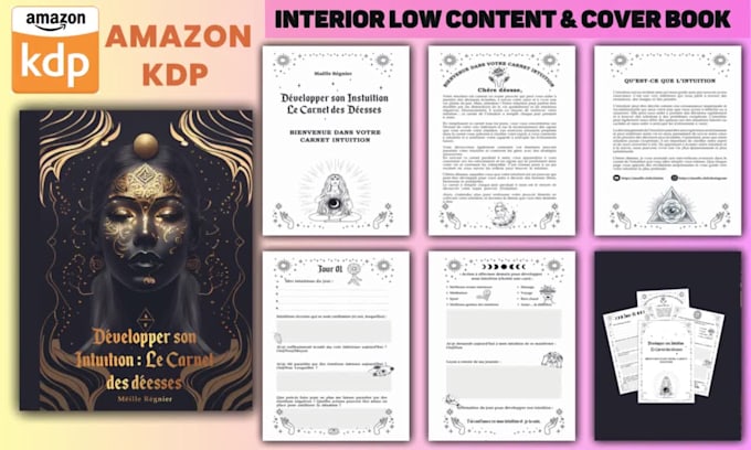 design amazon kdp journal, interior low content book