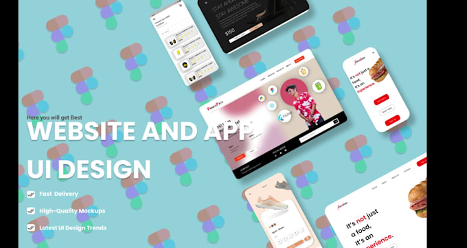 Erstellen sie das ui-design für mobile apps und websites in figma