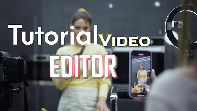 do tutorials video editing