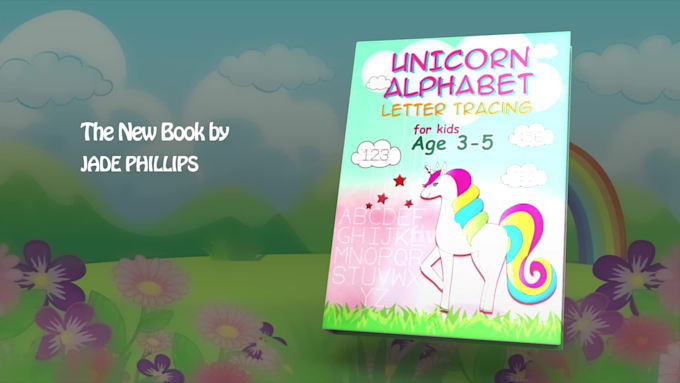 make this children book trailer promo video