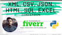 convert csv, xml, json, sql files from one format to another