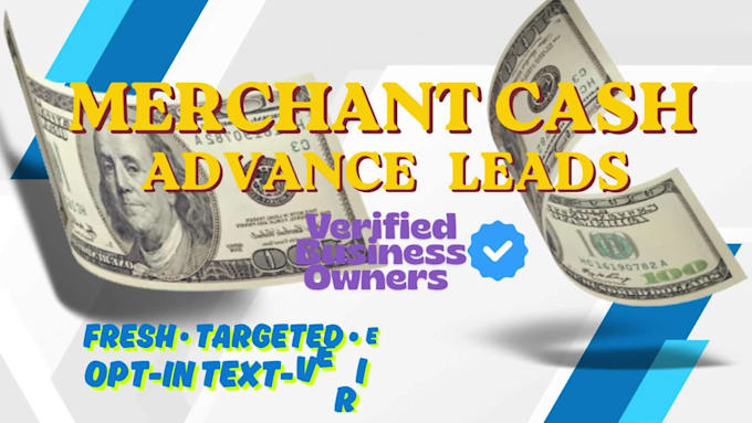 provide mca ucc leads and data, merchant cash advance leads