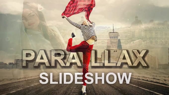 Best Deals! I will create modern style parallax photo slideshow video  in 8hrs  for $10