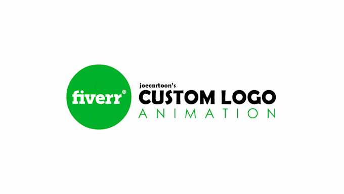 Create a fully custom logo animation by Joecartoon | Fiverr