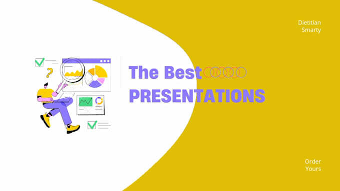 create presentation slides for webinar, online course and lectures