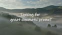 create a short cinematic promo