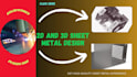 craft 2d and 3d sheet metal designs in solidworks