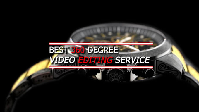 do product images 360 degree rolling video editing