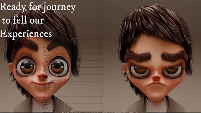 do professional 3d character modelling in maya and blender